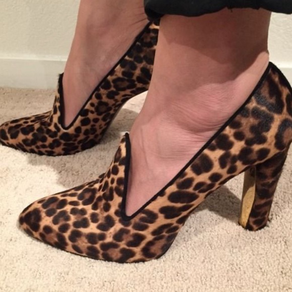 EUC STUART WEITZMAN AUTH Women Leopard Print CalfHair Uprise Loafer
Pump Sz 10 - Picture 2 of 12